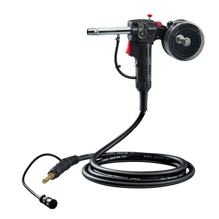 100A MIG Spool Gun, 10 ft Cable, 0.023–0.035 in Wire