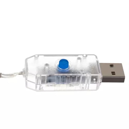 108LED USB light curtain - cool white KŚ19770