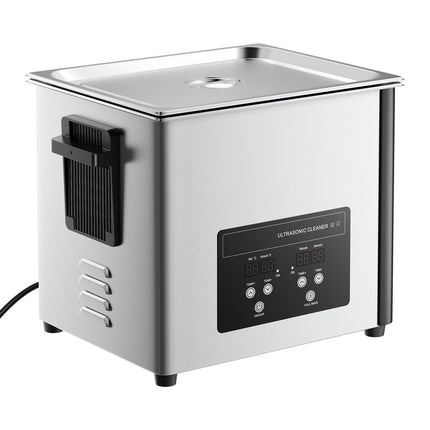 10L Ultrasonic Cleaner 40kHz, Heated, Digital Timer