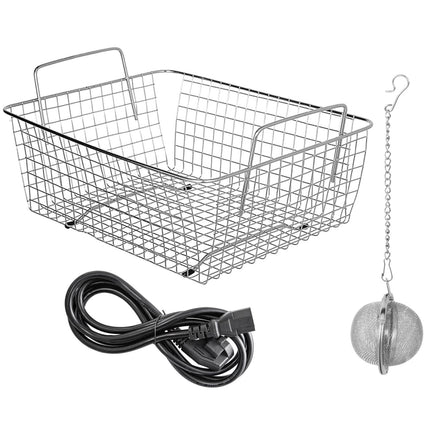 10L Ultrasonic Cleaner, Heater Timer, 40kHz Stainless Steel
