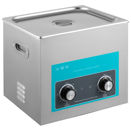 10L Ultrasonic Cleaner, Heater Timer, 40kHz Stainless Steel