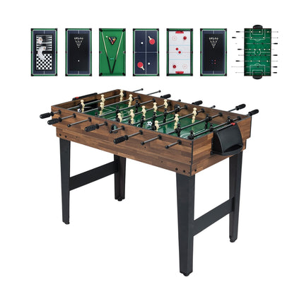 Masă multi-jocuri 10 în 1: Foosball, Air Hockey, Biliard