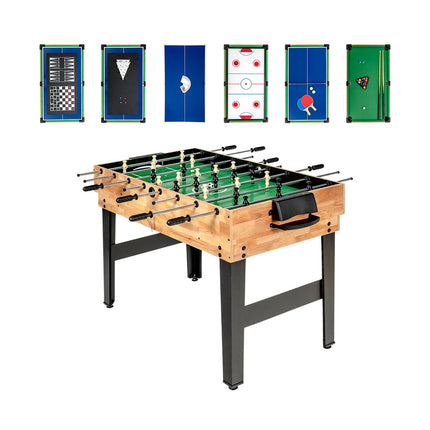 Masă multi-jocuri 10 în 1: Foosball, Hochei, Biliard