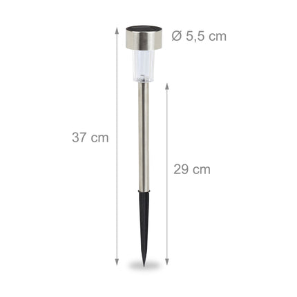 10-pack solar lamps