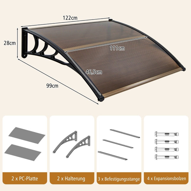 122 x 99 cm baldachin pentru baldachin usi din fata baldachin birou baldachin maro