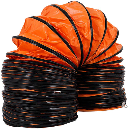 12-Inch PVC Flexible Duct Hose, 16 Ft Ventilation