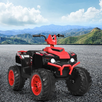 ATV electric de 12V pentru copii cu muzică și USB, pentru vârste de peste 3 ani