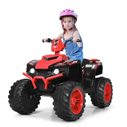 ATV electric de 12V pentru copii cu muzică și USB, pentru vârste de peste 3 ani