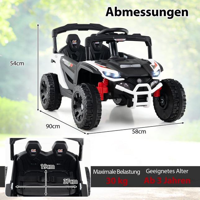 UTV electric pentru copii de 12V cu telecomandă