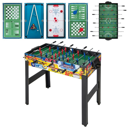 Masă multi-joc 12 în 1: Foosball, Air Hochei, Biliard