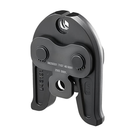 12mm V-Type Press Jaw for Stainless Steel Pipes, Carburized