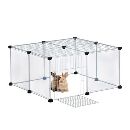 Dulap de sine stătător din 12 piese Transparent