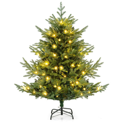 Pom de Crăciun artificial de 135 cm cu 160 de lumini LED