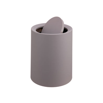 Coș de gunoi din plastic cu capac batant de 13 litri pentru bucătărie sau baie