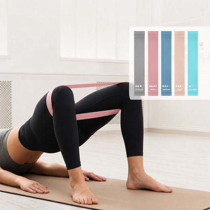Set Pilates verde cu 13 piese, inel, minge, benzi elastice, greutăți