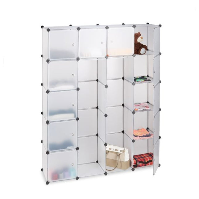 14-Compartment Plug-In Wardrobe System