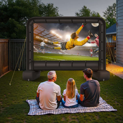 14 Ft Inflatable Movie Screen, 16:9, Washable 600D