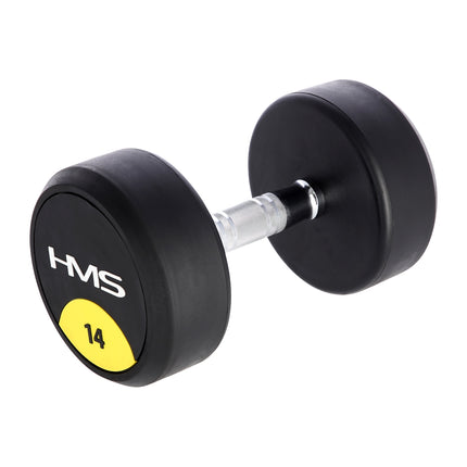 Gantera de cauciuc de 14 kg - Echipament pentru gimnastică acasă