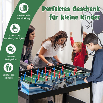 Set de masă multi-joc 15 în 1 cu foosball, biliard, hochei