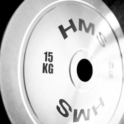 Placă de greutate olimpică din oțel calibrat de 15 kg