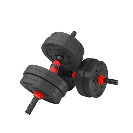 Set de gantere și gantere compozit de 15 kg