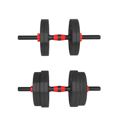 Set de gantere și gantere compozit de 15 kg