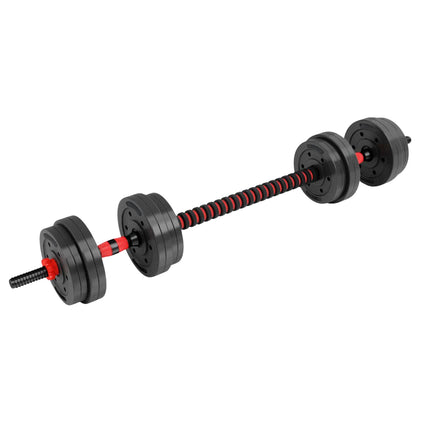 Set de gantere și gantere compozit de 15 kg
