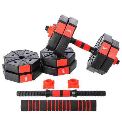 Set de gantere și gantere compozit de 15 kg