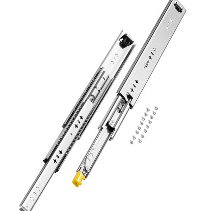 16 in Full Extension Locking Drawer Slides, 250 lb