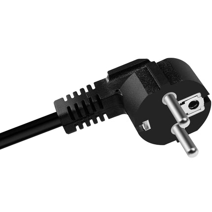 16-way branch socket with surge protection for 19" rack U1 Black
