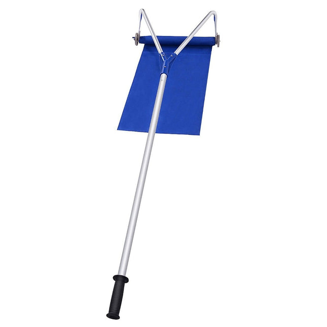 Grebla de acoperiș de 180-661 cm Deszăpezire din aluminiu cu mâner reglabil Lopată pentru zăpadă
