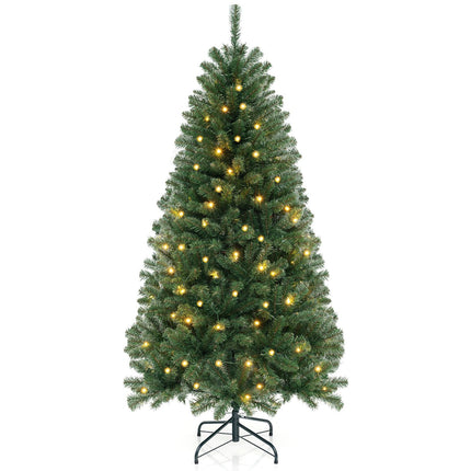 Brad de Crăciun artificial de 180 cm, 200 LED-uri, 568 vârfuri de crenguțe