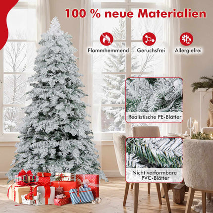 Brad de Crăciun artificial de 180 cm cu lumini LED