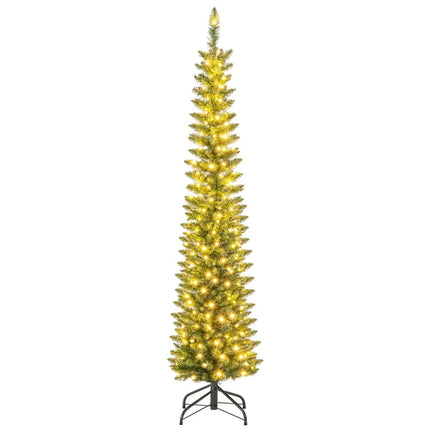 Brad de Crăciun artificial de 180 cm cu lumini LED
