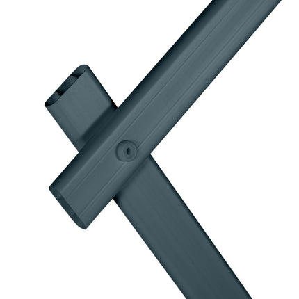 Set de 3 spaliere extensibile de 180 cm, gri