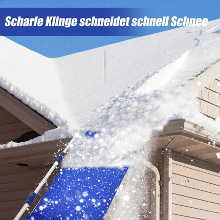 189-620 cm snow roof rake made of aluminum roof rake snow clearer with Oxford fabric