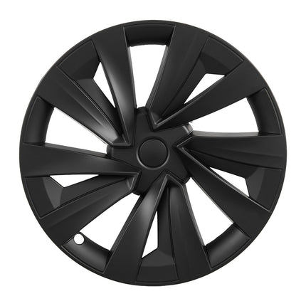 19-Inch Hubcaps Set of 4 for Model Y, Matte Black