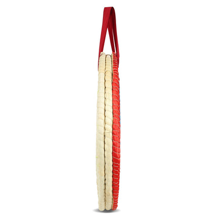 20-Inch 3-Layer Straw Round Archery Target With Handle