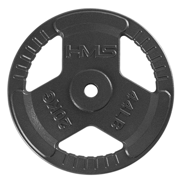 Disc de greutate din fontă de 20 kg, mânere ergonomice
