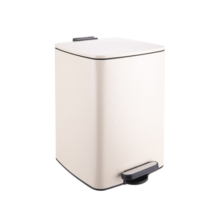 Coș de gunoi cu pedală de bucătărie, 20 l, cu capac, închidere silențioasă