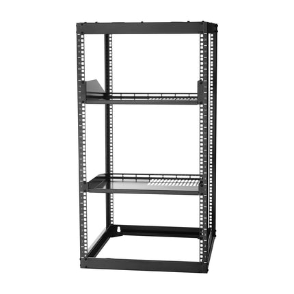 20U Open Frame Network Rack, 19-Inch, 585mm Depth