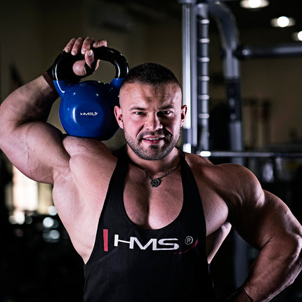 20 kg Cast Iron Kettlebell – Blue
