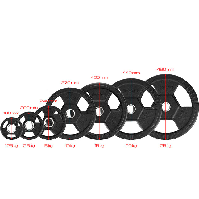 20 kg Olympic Weight Plate – Black
