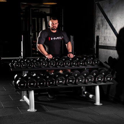 20 kg Polyurethane Dumbbell – Durable Weight Training