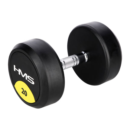 Gantera de cauciuc de 20 kg - Echipament de gimnastică acasă
