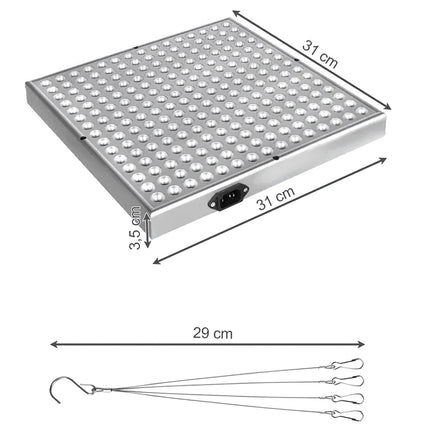 225 Lampă/panou LED pentru cultivarea plantelor. 23525