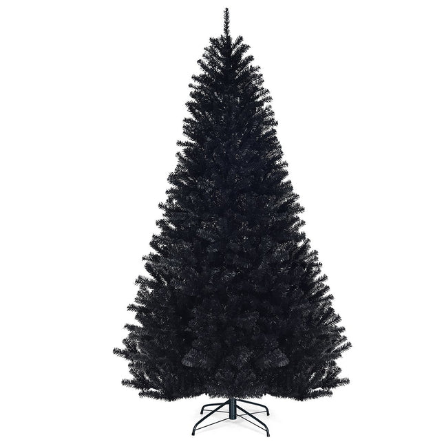 225 cm Pom de Crăciun Artificial Negru - Interior/Exterior