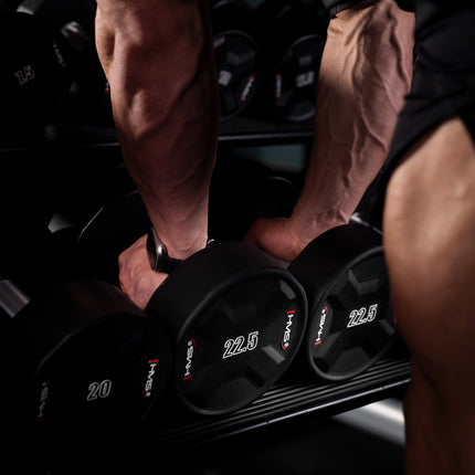Gantera din poliuretan de 22,5 kg - Echipament de fitness durabil