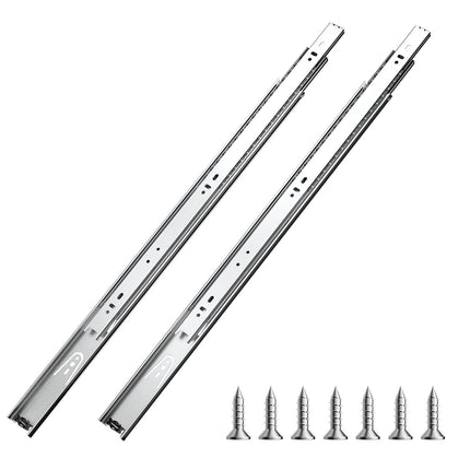 22 Inch Full Extension Drawer Slides, 10 Pairs, 100 lb