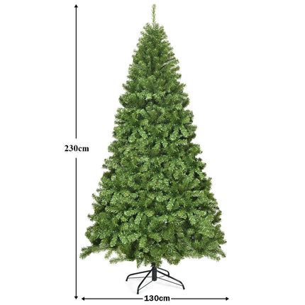 Pom de Crăciun artificial de 230 cm cu suport metalic